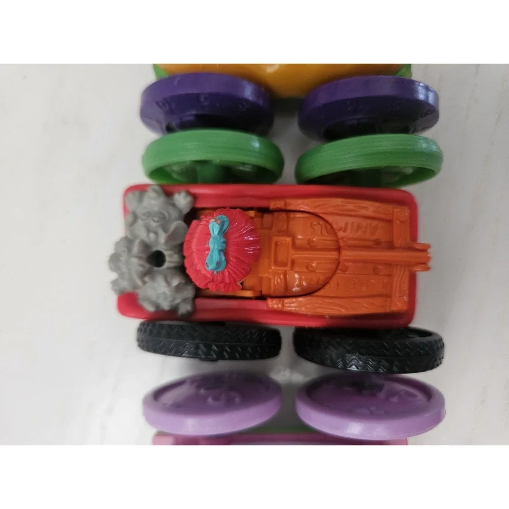 VTG McDonald's‎ 1990 Tiny Toons Adventures Flip Cars Happy Meal Toys Set Of 4